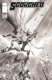 SPAWN SCORCHED #52 CVR B IG GUARA B&W VAR