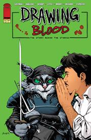 DRAWING BLOOD #11 (OF 12) CVR C DAVE ACOSTA VAR