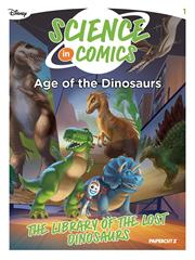 DISNEY SCIENCE IN COMICS HC VOL 01 AGE OF THE DINOSAURS