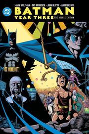 BATMAN YEAR THREE THE DELUXE EDITION HC
