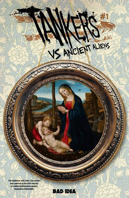 TANKERS VS ANCIENT ALIENS #1 (OF 4) CVR E TBA OLD MASTERS VAR (LINES BEHIND TITLE ARE RED)