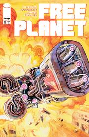 FREE PLANET #13 CVR B JED DOUGHERTY VAR
