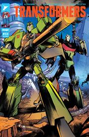 TRANSFORMERS #33 CVR C JASON HOWARD & ANNALISA LEONI CONNECTING VAR