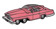THUNDERBIRDS FAB 1 ENAMEL PIN BADGE