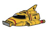 THUNDERBIRDS THUNDERBIRD 4 ENAMEL PIN BADGE