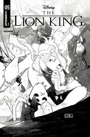 LION KING #5 CVR I EDWIN GALMON LINE ART VAR