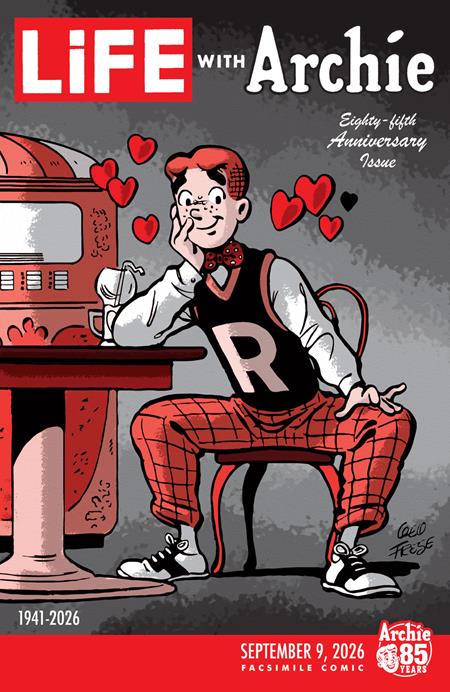 LIFE WITH ARCHIE #1 FACSIMILE CVR B GEORGE FRESE LIFE MAGAZINE VAR FOC August 3, 2026