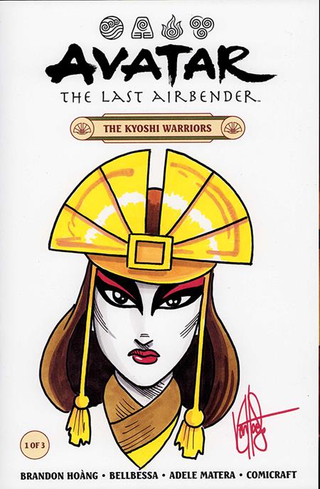 DF AVATAR THE LAST AIRBENDER THE KYOSHI WARRIORS #1 SIGNED AND REMARKED BY KEN HAESER FOC August 3, 2026