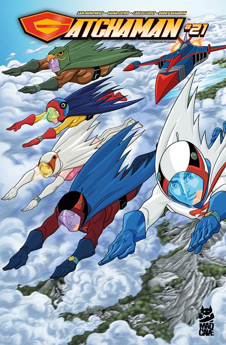 GATCHAMAN #21 CVR A CHRIS BATISTA SABRINA CINTRON FOC September 7, 2026