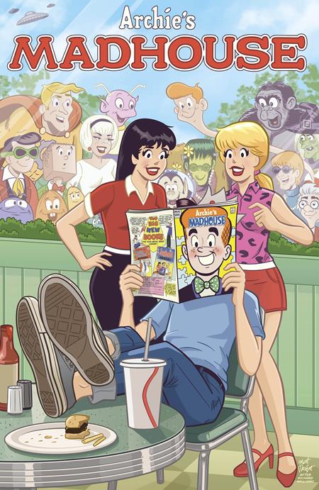 ARCHIES MADHOUSE #1 FACSIMILE EDITION CVR B MATT TALBOT MAD MAGAZINE VAR FOC September 21, 2026