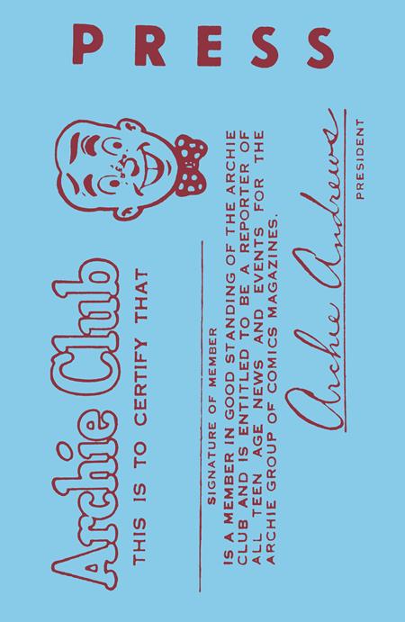 ARCHIES MADHOUSE #1 FACSIMILE EDITION CVR C BOB MONTANA ARCHIE FAN CLUB CARD VAR FOC September 21, 2026