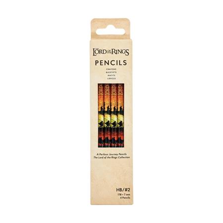 LORD OF THE RINGS PENCILS 4 PACK A PERILOUS JOURNEY FOC September 14, 2026
