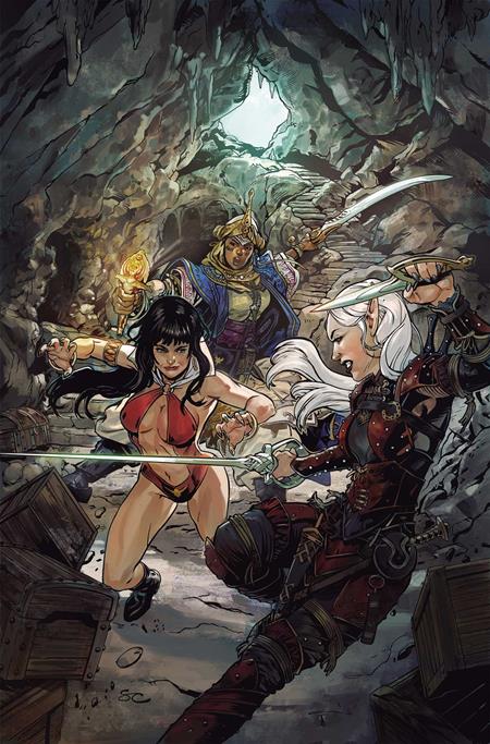 PATHFINDER VAMPIRELLA BLADE OF DARKNESS #1 CVR J INC 1:20 STEVEN CUMMINGS VIRGIN VAR FOC October 5, 2026