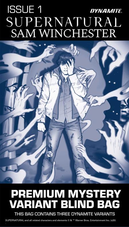 SUPERNATURAL SAM WINCHESTER #1 CVR H PREMIUM MYSTERY BLIND BAG VAR FOC September 28, 2026