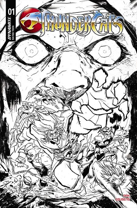 THUNDERCATS (2026) #1 CVR N INC 1:20 DAVID COUSENS LINE ART VAR FOC September 14, 2026