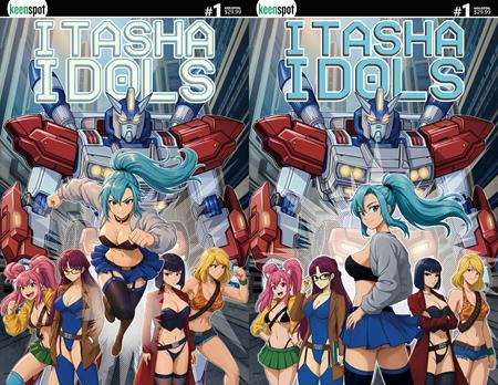 ITASHA IDOLS #1 CVR C MIKE WHITE HOLOFOIL FLIP COVER VAR FOC September 14, 2026
