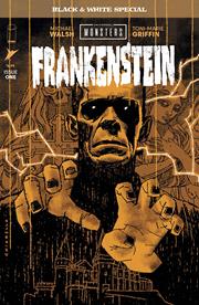 UNIVERSAL MONSTERS FRANKENSTEIN B&W SPECIAL #1 (OF 2) CVR B MARK CHIARELLO VAR FOC September 21, 2026