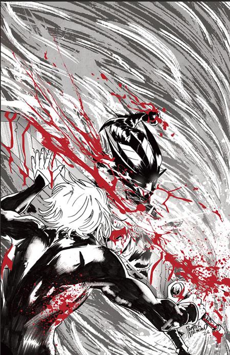 FIREBORN #5 CVR E PATRICK MULHOLLAND BLACK AND WHITE AND BLOOD VIRGIN CARDSTOCK VAR FOC October 5, 2026