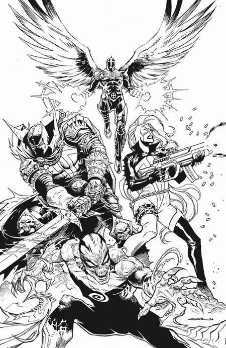 SPAWN SCORCHED #56 CVR B YILDIRAY CINAR B&W VIRGIN VAR FOC September 28, 2026