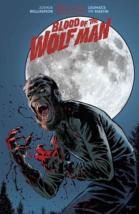 UNIVERSAL MONSTERS BLOOD OF THE WOLF MAN HC LEOMACS CVR (MR) FOC September 7, 2026