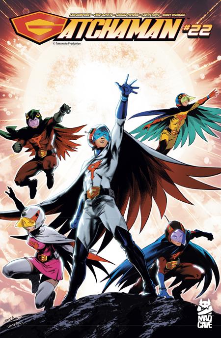 GATCHAMAN #22 CVR B MARIKA CRESTA CARLOS LOPEZ VAR FOC October 5, 2026