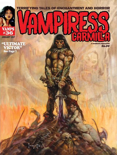 VAMPIRESS CARMILLA MAGAZINE #36 FOC September 7, 2026