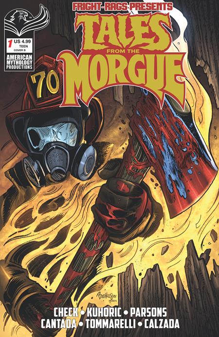 FRIGHT RAGS PRESENTS TALES FROM THE MORGUE #1 (ONE SHOT) CVR B BUZ HASSON VAR FOC September 28, 2026
