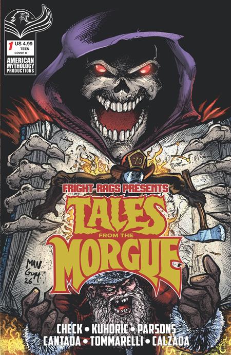 FRIGHT RAGS PRESENTS TALES FROM THE MORGUE #1 (ONE SHOT) CVR D GABRIEL MANGUM VAR FOC September 28, 2026