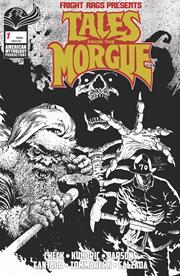 FRIGHT RAGS PRESENTS TALES FROM THE MORGUE #1 (ONE SHOT) CVR E ROY ALLAN MARTINEZ CENTURY LIMITED B&W VAR FOC September 28, 2026