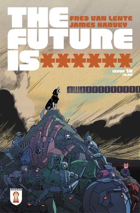 FUTURE IS ****** #18 CVR A JAMES HARVEY (BUNDLE OF 10) (NET) (MR) FOC September 14, 2026