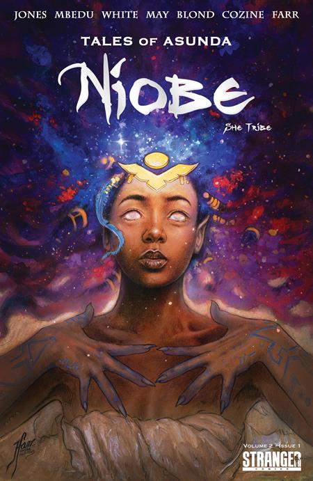 TALES OF ASUNDA NIOBE SHE TRIBE VOL 02 #1 (OF 4) CVR A TEHANI FARR FOC August 31, 2026
