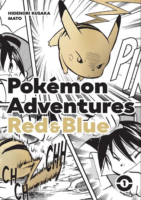 POKEMON ADVENTURES RED AND BLUE DELUXE EDITION HC VOL 1 FOC September 14, 2026