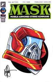 DF MASK #1 BLANK VARIANT SIGNED AND REMARKED BY KEN HAESER FOC October 5, 2026