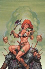 RED SONJA SHE DEVIL WITH A SWORD #7 CVR G JOSEPH MICHAEL LINSNER LTD VIRGIN VAR FOC October 19, 2026