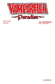 VAMPIRELLA PARADISE #1 CVR G BLANK AUTHENTIX VAR FOC October 26, 2026