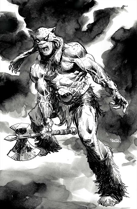 FIRE AND ICE DARKWOLF #5 CVR O INC 1:10 DAN PANOSIAN LINE ART VIRGIN VAR FOC October 19, 2026