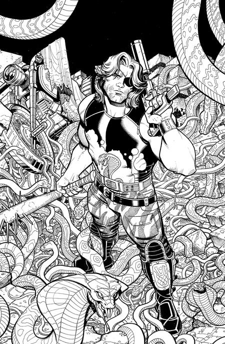 ESCAPE FROM NEW YORK ESCAPE FROM CHICAGO #1 2ND PTG CVR B NICK BRADSHAW JIM CHARALAMPIDIS B&W VAR FOC November 2, 2026
