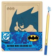 BATMAN MINI COLORING SET FOC September 28, 2026