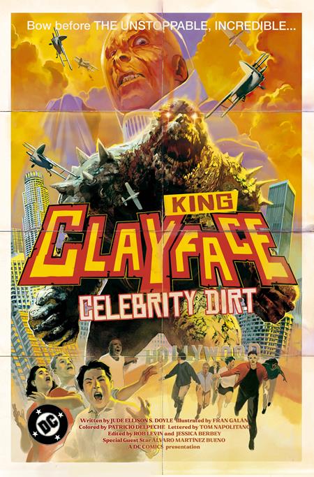 CLAYFACE CELEBRITY DIRT #6 (OF 6) CVR C ALVARO MARTINEZ BUENO CARD STOCK VAR FOC November 9, 2026