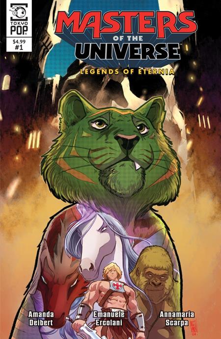 DF MASTERS OF THE UNIVERSE LEGENDS OF ETERNIA #1 SIGNED BY AMANDA DEIBERT FOC November 2, 2026