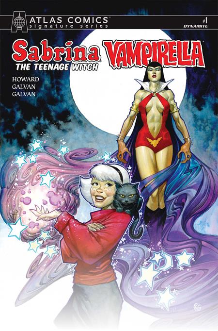SABRINA THE TEENAGE WITCH VAMPIRELLA #1 CVR L ERIC POWELL ATLAS EDITION SIGNED BY TINI HOWARD VAR FOC November 9, 2026
