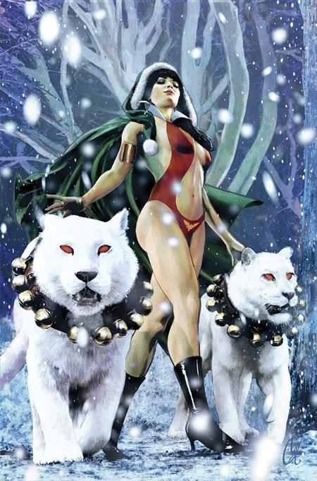 VAMPIRELLA HELLIDAY SPECIAL 2026 #1 (ONE SHOT) CVR F CAT STAGGS LTD VIRGIN VAR FOC November 9, 2026