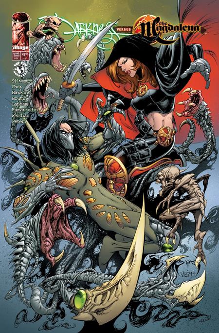DARKNESS VS THE MAGDALENA #1 (ONE SHOT) CVR B JOE BENITEZ & RICHARD ISANOVE VAR FOC November 16, 2026