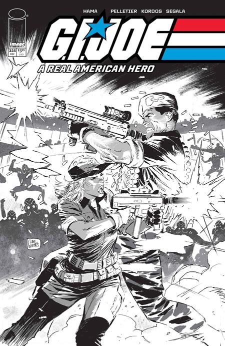 GI JOE A REAL AMERICAN HERO #335 CVR B LEE WEEKS B&W VAR FOC November 9, 2026