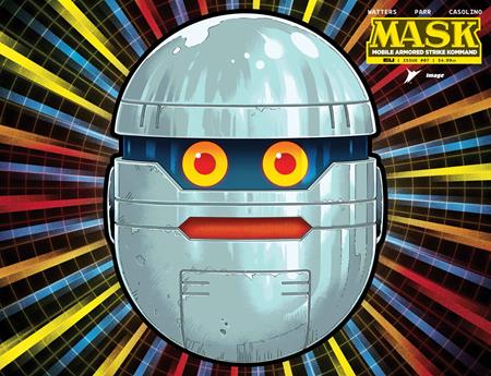 MASK #7 CVR H PYE PARR & LUKE PREECE DIE CUT MASK VAR FOC November 9, 2026