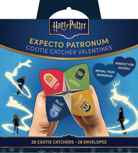 HARRY POTTER EXPECTO PATRONUM COOTIE CATCHER VALENTINES FOC October 26, 2026