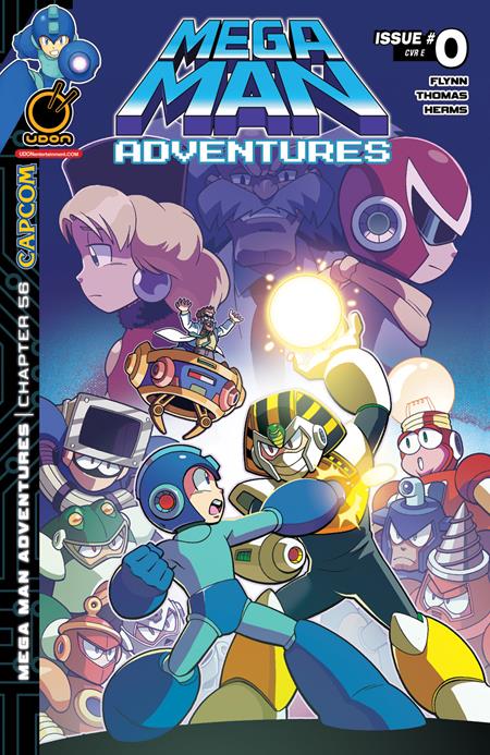 MEGA MAN ADVENTURES #0 (ONE SHOT) CVR E INC 1:5 JAMAL PEPPERS VAR FOC November 2, 2026