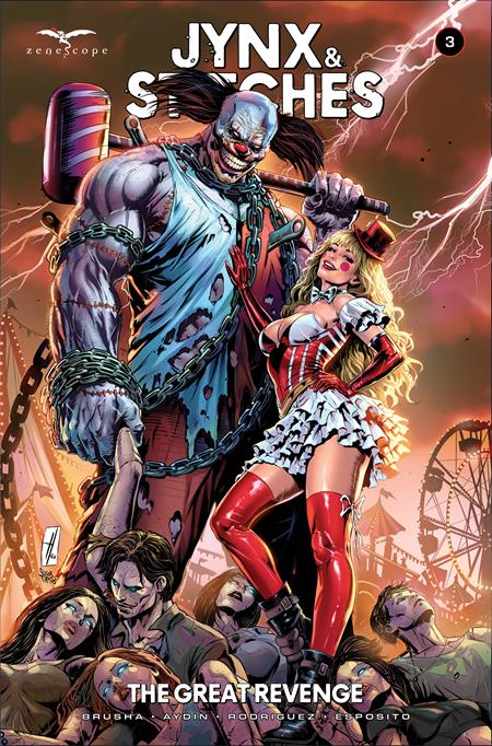 JYNX AND STITCHES GREAT REVENGE #3 (OF 3) CVR A HAKAN AYDIN FOC November 9, 2026