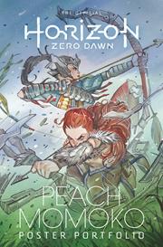 HORIZON ZERO DAWN PEACH MOMOKO POSTER PORTFOLIO HC