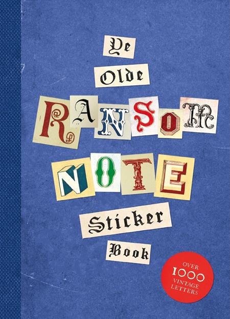YE OLDE RANSOM NOTE STICKER BOOK TP FOC November 30, 2026